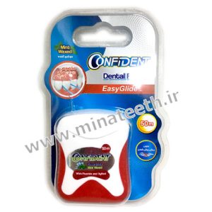نخ دندان کانفیدنت 50 متری مدل ایزی گلاید(EasyGlide)